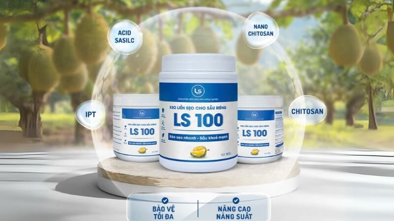 Keo liền sẹo LS100 thế hệ mới, an toàn cho cây, kéo sẹo nhanh