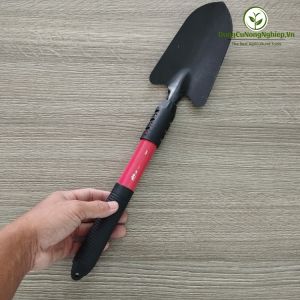 Xẻng làm vườn cán đỏ 47cm