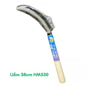 Liềm răng cưa cán gỗ 38cm